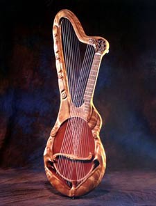 William Eaton's harp guitar